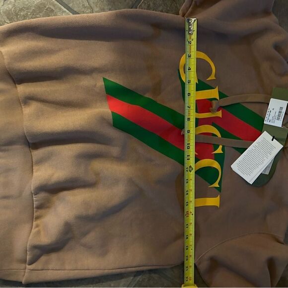 Women’s Gucci, lightning web logo hoodie size XS fits like a medium made Italy - Picture 9 of 11